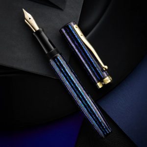 Magna Carta Mag 600 Fountain Pen - "Modern Raden" Blue/Black