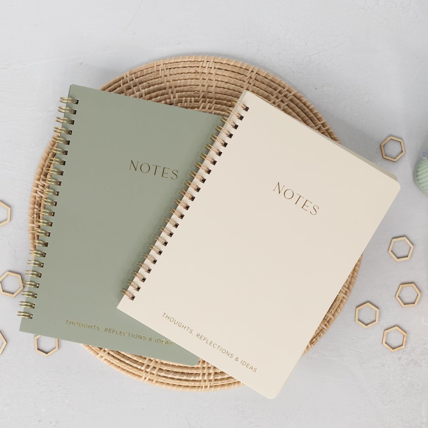 Aesthetic Spiral Notebook Set of 2 For Women and Men - Image 4